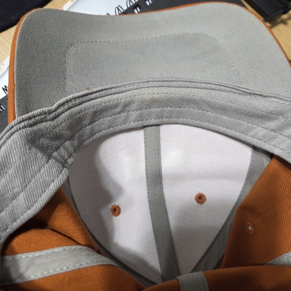 Nike Orange Cap with White Logo - Picture 7 of 7